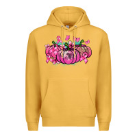 Mustard Cancer pumpkins Cancer Awareness Premium Hoodie - HowdyJamesFarm