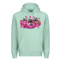 Seafoam Cancer pumpkins Cancer Awareness Premium Hoodie - HowdyJamesFarm