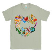 Matcha teacher heart custom Classic Tee - NancyCooperArtShop