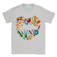 Moon Dust teacher heart custom Classic Tee - NancyCooperArtShop