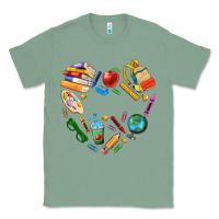 Sage teacher heart custom Classic Tee - NancyCooperArtShop