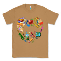 Toasted Coconut teacher heart custom Classic Tee - NancyCooperArtShop