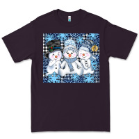 Plum snowman tumbler Premium Tee - AdoDesignShop
