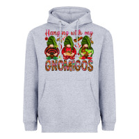 Heather Grey Hanging with my gnomigos Mexico Heavyweight Hoodie - HowdyJamesFarm