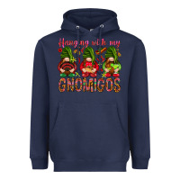 Navy Hanging with my gnomigos Mexico Heavyweight Hoodie - HowdyJamesFarm