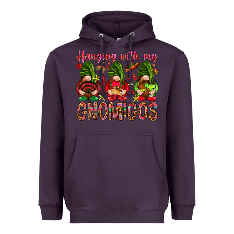 Hanging With My Gnomigos Mexico Heavyweight Hoodie by HowdyJamesFarm | Teevron