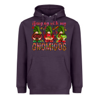 Plum Hanging with my gnomigos Mexico Heavyweight Hoodie - HowdyJamesFarm