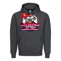 Smoke Gaming is my valentine Zipper Hoodie - HowdyJamesFarm