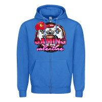 True Royal Gaming is my valentine Zipper Hoodie - HowdyJamesFarm