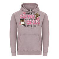 Vintage Zinc give me coffee jesus Vintage Hoodie - MaliasSmallBusiness
