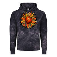 Cloud Black Basketball Sunflower Vintage Hoodie - Jasminsmagicworld