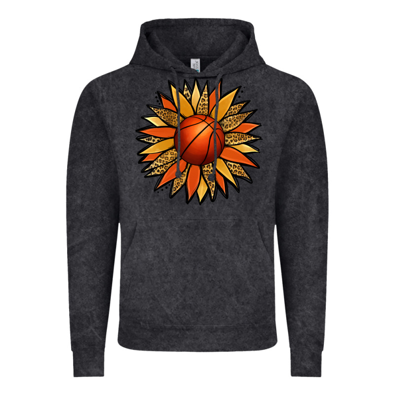 Basketball Sunflower Vintage Hoodie by Jasminsmagicworld | Teevron