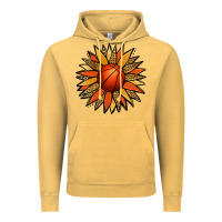 Vintage Mustard Basketball Sunflower Vintage Hoodie - Jasminsmagicworld