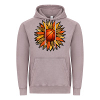 Vintage Zinc Basketball Sunflower Vintage Hoodie - Jasminsmagicworld