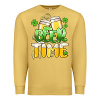 Antique Gold St.Patrick's Beer time Premium Sweatshirt - HowdyJamesFarm