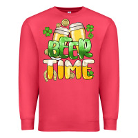 Cardinal St.Patrick's Beer time Premium Sweatshirt - HowdyJamesFarm