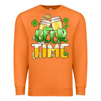 Carrot St.Patrick's Beer time Premium Sweatshirt - HowdyJamesFarm
