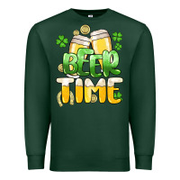 Sports Green St.Patrick's Beer time Premium Sweatshirt - HowdyJamesFarm