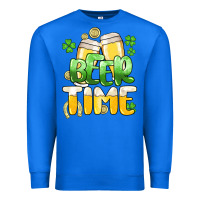 True Royal St.Patrick's Beer time Premium Sweatshirt - HowdyJamesFarm