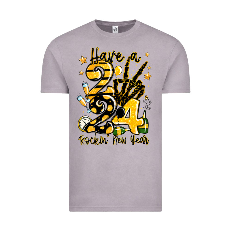 Have Rockin' New Year 2024 Vintage Tee by MaliasSmallBusiness | Teevron