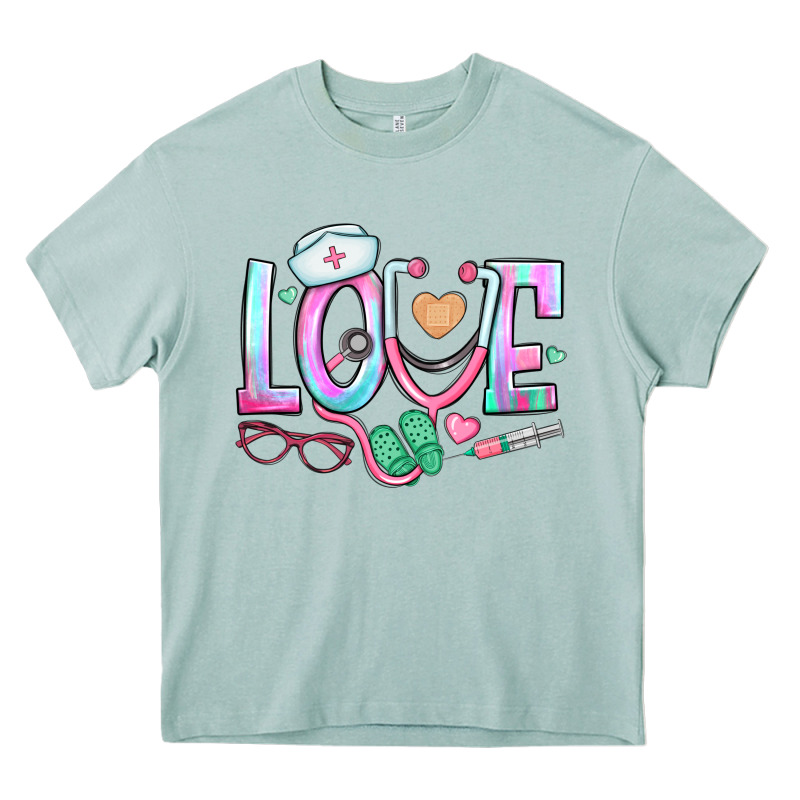 Love Nurse Heavy Core Tee by BundleAndBundleShop | Teevron