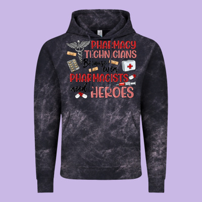 Pharmacy Technicians Vintage Hoodie Designed By Maliassmallbusiness