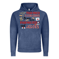 Vintage Denim pharmacy technicians Vintage Hoodie - MaliasSmallBusiness