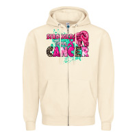 Sandshell Stronger than Cancer Zipper Hoodie - HowdyJamesFarm