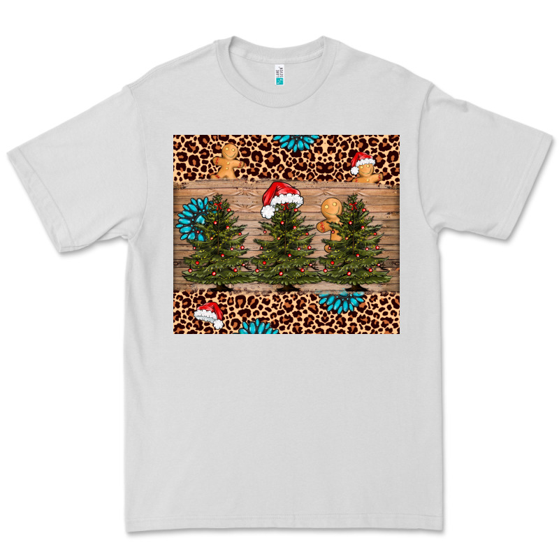Christmas Trees Leopard Premium Tee by AdoDesignShop | Teevron