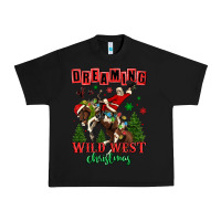 Black dreaming of a wild west christmas cowboy santa Urban Heavy Tee - MaliasSmallBusiness