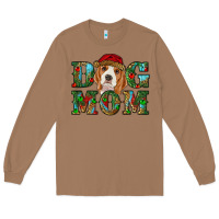 Toasted Coconut Christmas Beagle Dog Mom Long Sleeve Tee - RanaPortraitStore