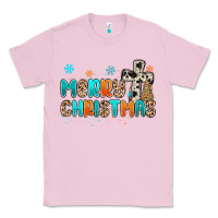 Bubblegum Pink western merry christmas Classic Tee - MaliasSmallBusiness
