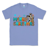 Colony Blue western merry christmas Classic Tee - MaliasSmallBusiness