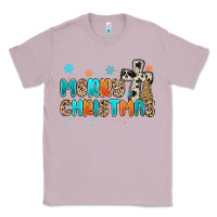 Lilac western merry christmas Classic Tee - MaliasSmallBusiness