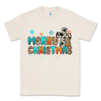Natural western merry christmas Classic Tee - MaliasSmallBusiness