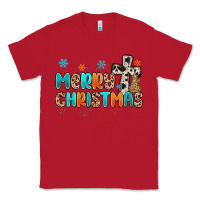 Red western merry christmas Classic Tee - MaliasSmallBusiness