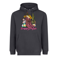 Smoke Happy Easter western Easter Day Heavyweight Hoodie - CowGirlArtShop