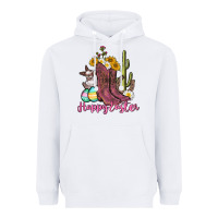 White Happy Easter western Easter Day Heavyweight Hoodie - CowGirlArtShop