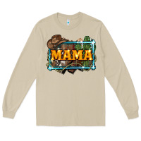 Mushroom mama cowboy western font cactuslove mom Long Sleeve Tee - LillyAllenDesigns