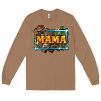 Toasted Coconut mama cowboy western font cactuslove mom Long Sleeve Tee - LillyAllenDesigns