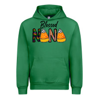 Emerald Blessed nana Urban Hoodie - CowhideDigitalArt