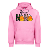 Fuchsia Pink Blessed nana Urban Hoodie - CowhideDigitalArt