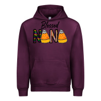 Mauve Wine Blessed nana Urban Hoodie - CowhideDigitalArt
