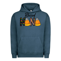 Pigment Midnight Navy Blessed nana Urban Hoodie - CowhideDigitalArt