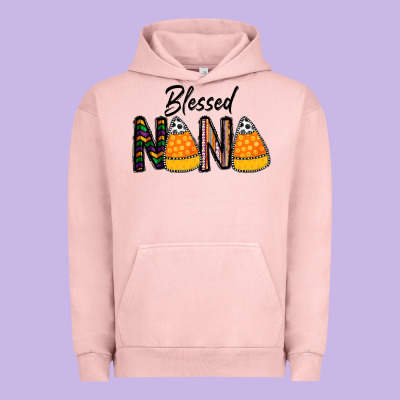 Blessed Nana Urban Hoodie Designed By Cowhidedigitalart
