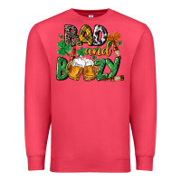Cardinal Bad and boozy St. Patrick's Day Premium Sweatshirt - CowGirlArtShop