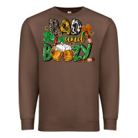Chestnut Bad and boozy St. Patrick's Day Premium Sweatshirt - CowGirlArtShop