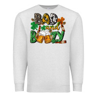 Oatmeal Heather Bad and boozy St. Patrick's Day Premium Sweatshirt - CowGirlArtShop