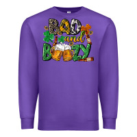 Purple Bad and boozy St. Patrick's Day Premium Sweatshirt - CowGirlArtShop