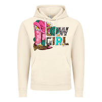 Vintage Artic western cowgirl Vintage Hoodie - NancyCooperArtShop